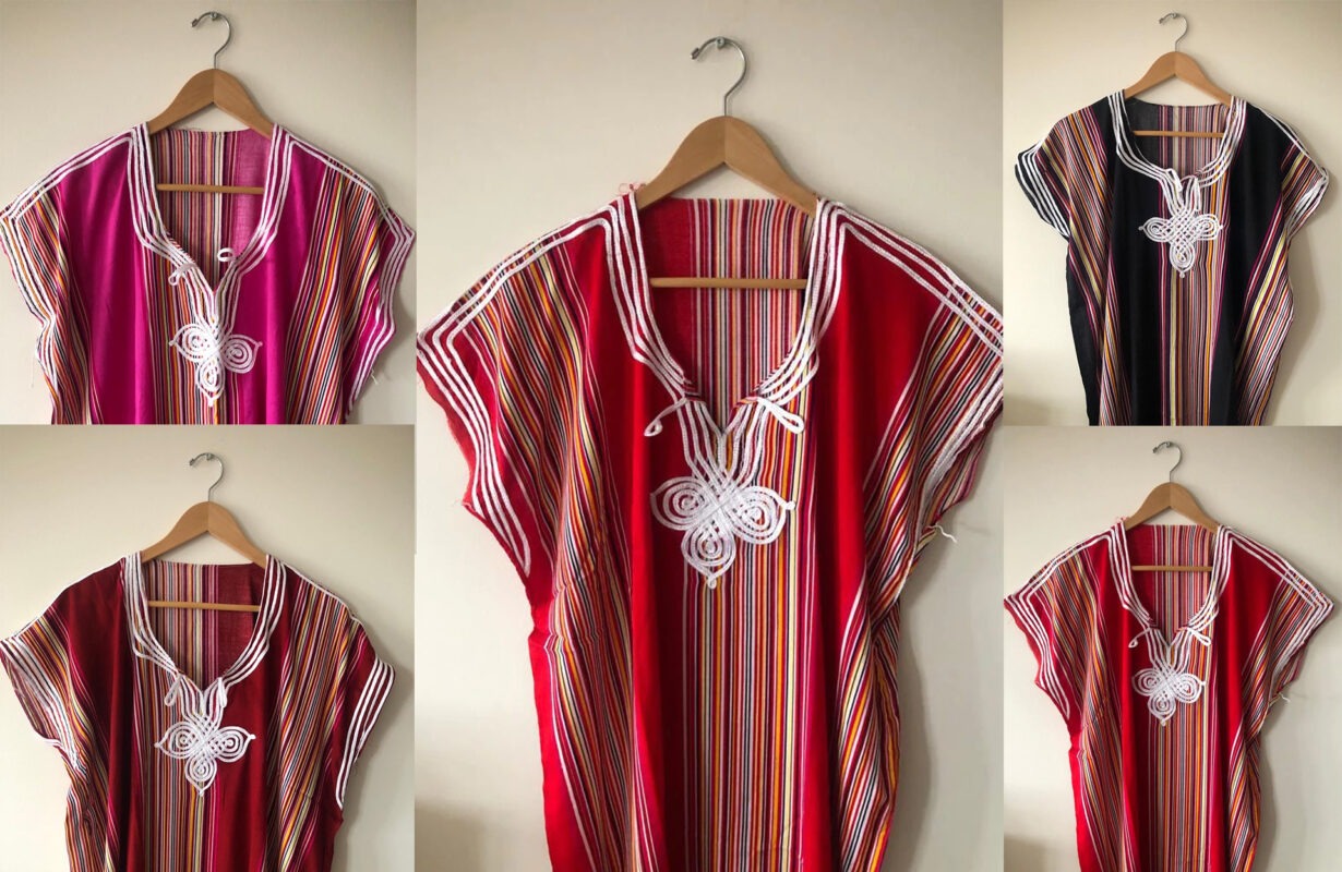 Moroccan Kaftan Gandoura Berber Women ACENDYA – ARABESK