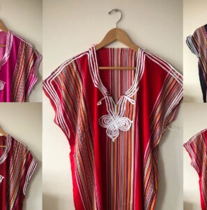 Moroccan Kaftan Gandoura Berber Women ACENDYA – ARABESK