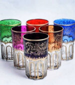 Moroccan Set 6 Tea Glasses ACENDYA – ARABESK