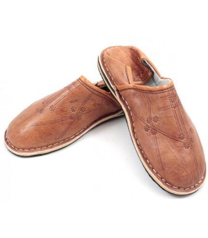 Moroccan Babouche Leather Tafraoute ACENDYA – ARABESK