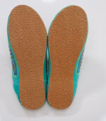 Moroccan Berber Babouche Women Green ACENDYA – ARABESK