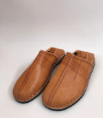 Moroccan Berber Babouche Brown ACENDYA – ARABESK