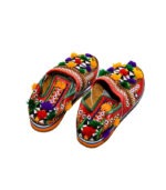 Moroccan Berber Babouche Women Red ACENDYA – ARABESK