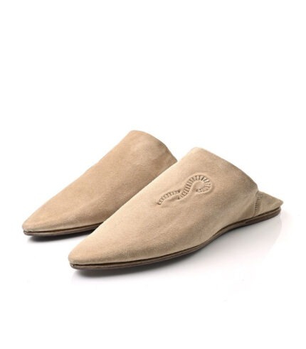 Moroccan Premium Babouche Beige ACENDYA – ARABESK