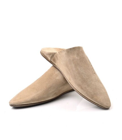 Moroccan Premium Babouche Beige ACENDYA – ARABESK