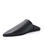 Moroccan Premium Babouche Leather Black ACENDYA – ARABESK