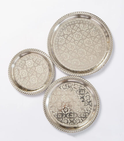 Moroccan Tea Tray Handmade ACENDYA – ARABESK